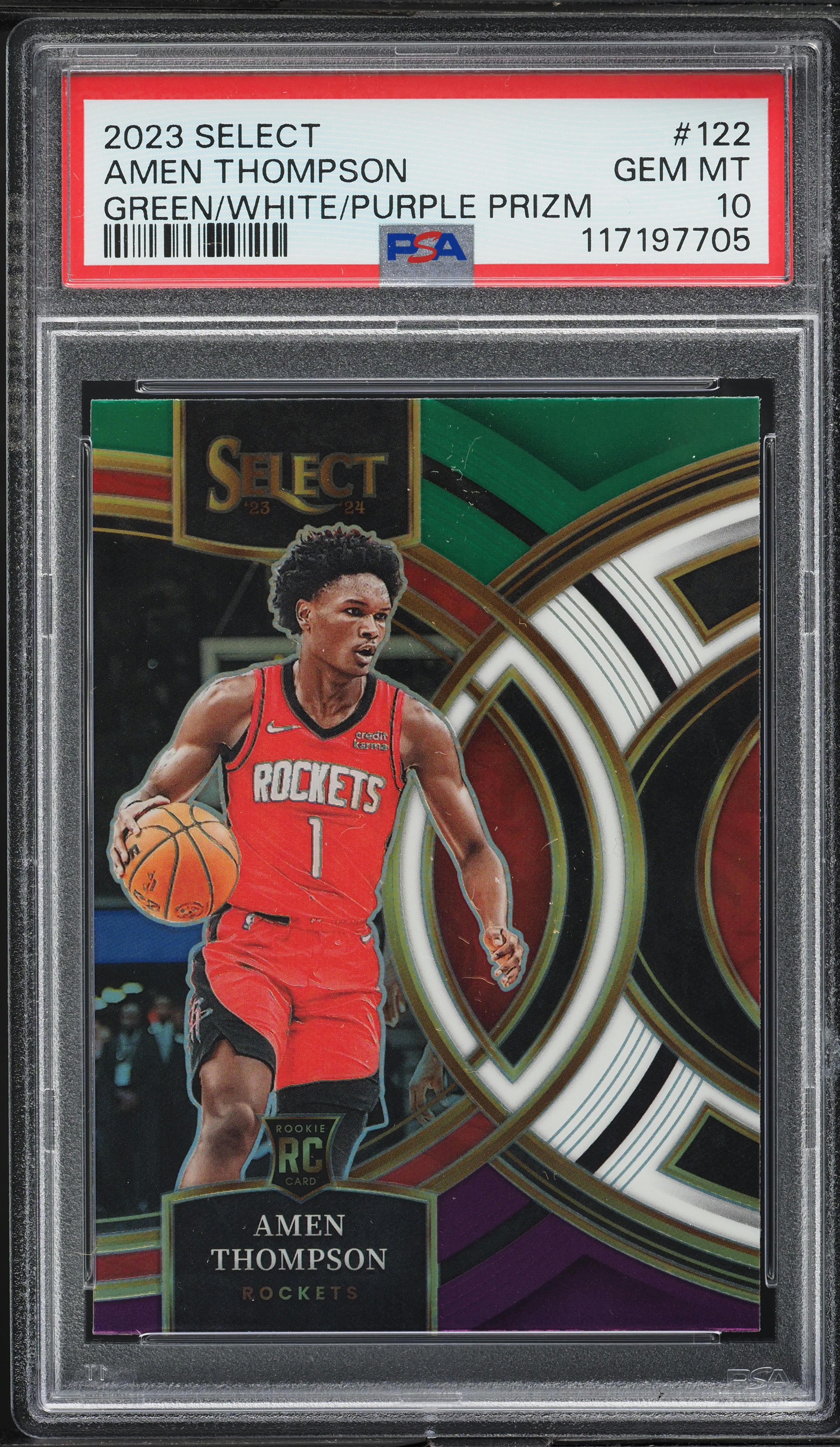 PANINI SELECT AMEN THOMPSON RC PSA10 【公式通販】