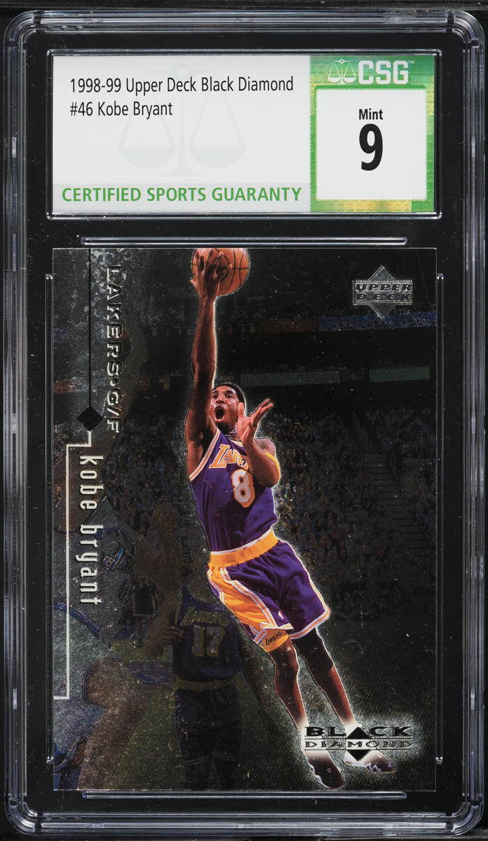 1998 Black Diamond Kobe Bryant #46 CSG 9 MINT