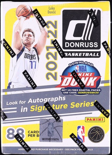 2021 Donruss Basketball Sealed Blaster Box, 11ct Packs