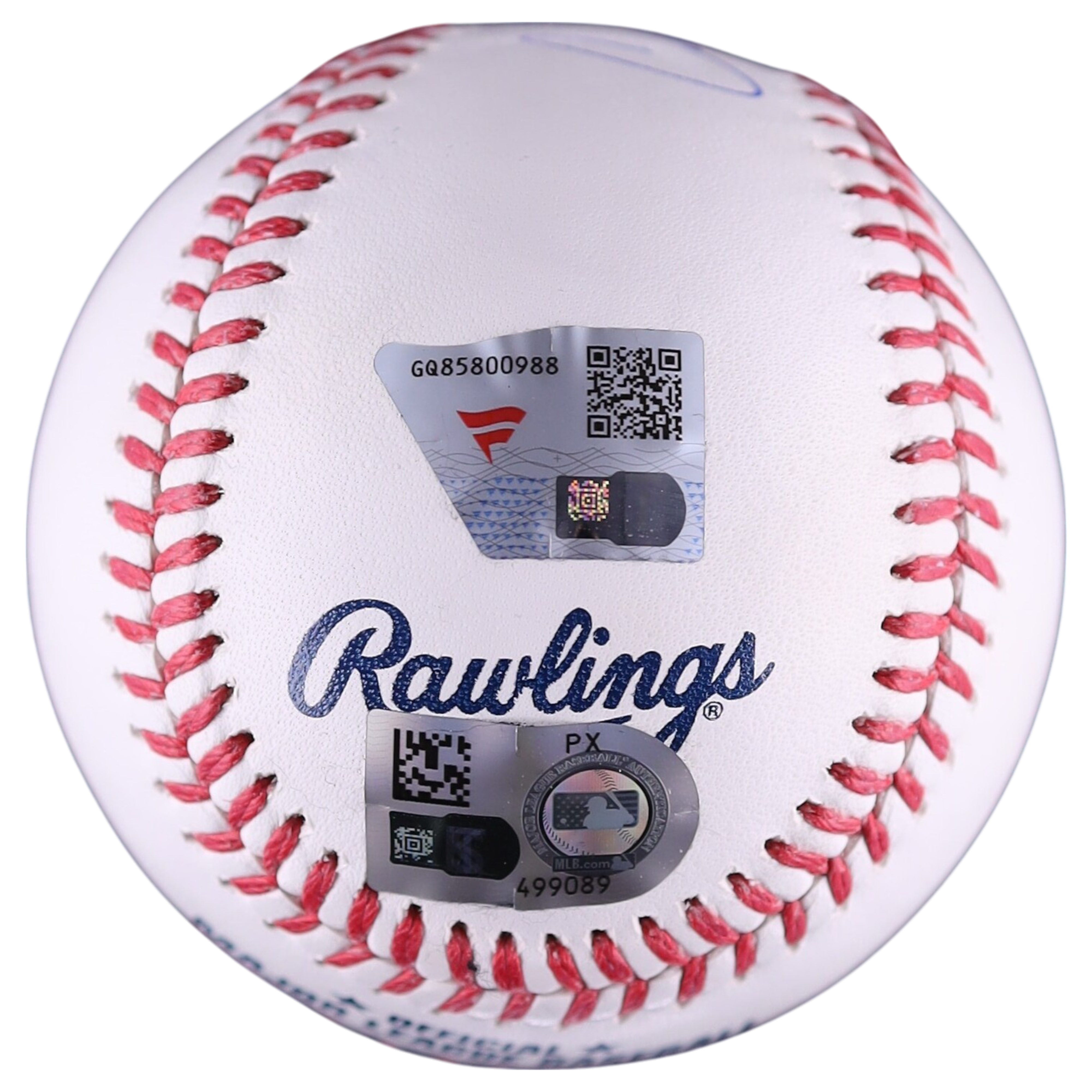 Julio Rodriguez & Cal Raleigh Signed Autographed Baseball