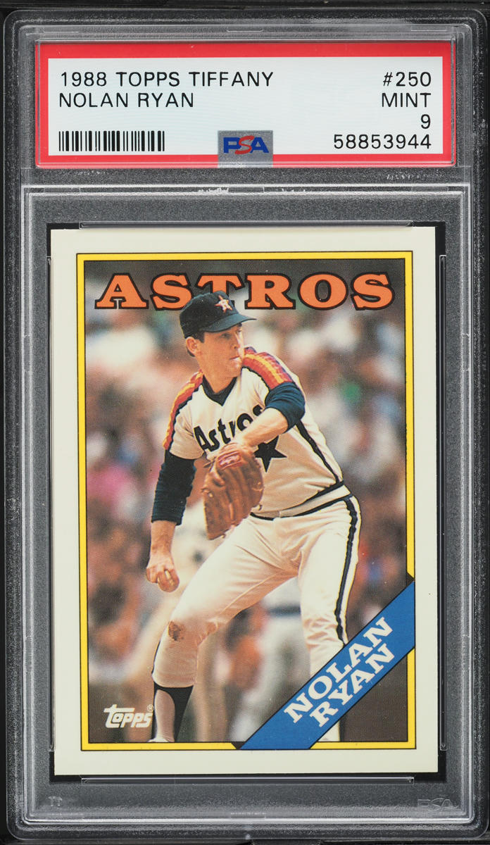 1988 Topps Tiffany Nolan Ryan #250 PSA 9 MINT