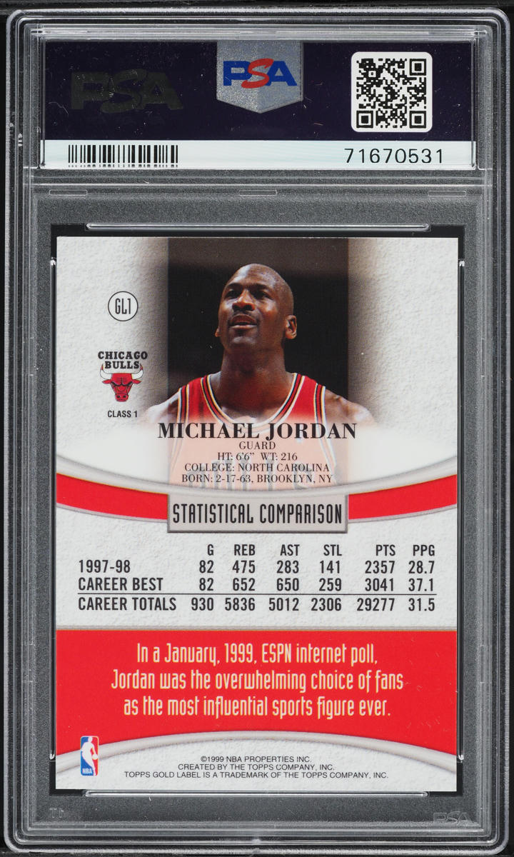 Michael Jordan（マイケル・ジョーダン）【1998-99 Fleer】The Perfect
