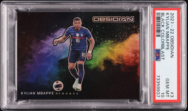 2021 Topps Inception UEFA Club Competitions First XI Kylian Mbappe