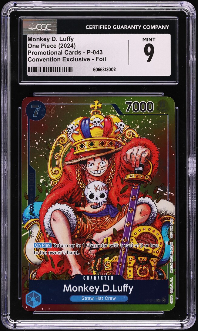 2024 One Piece Promo Convention Exclusive Foil Monkey D. Luffy #P