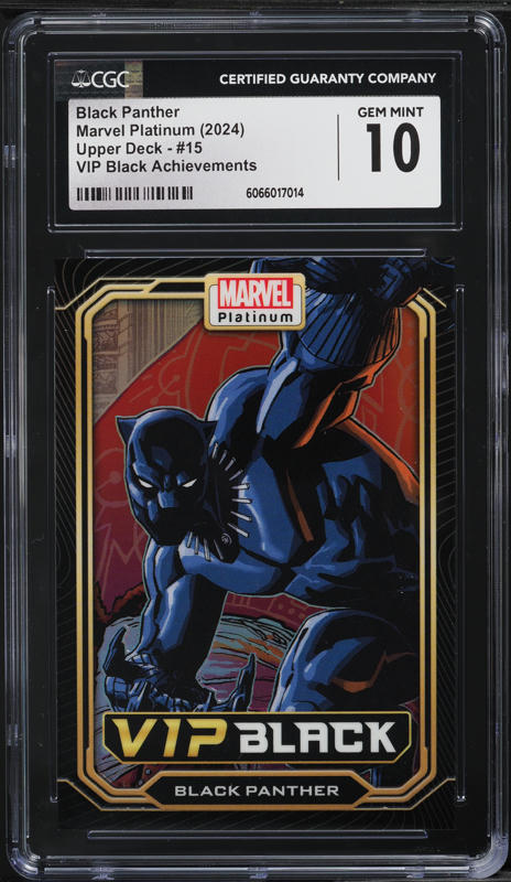 2021 Weiss Schwarz Japanese Marvel Black Panther #S89-049 CGC 9