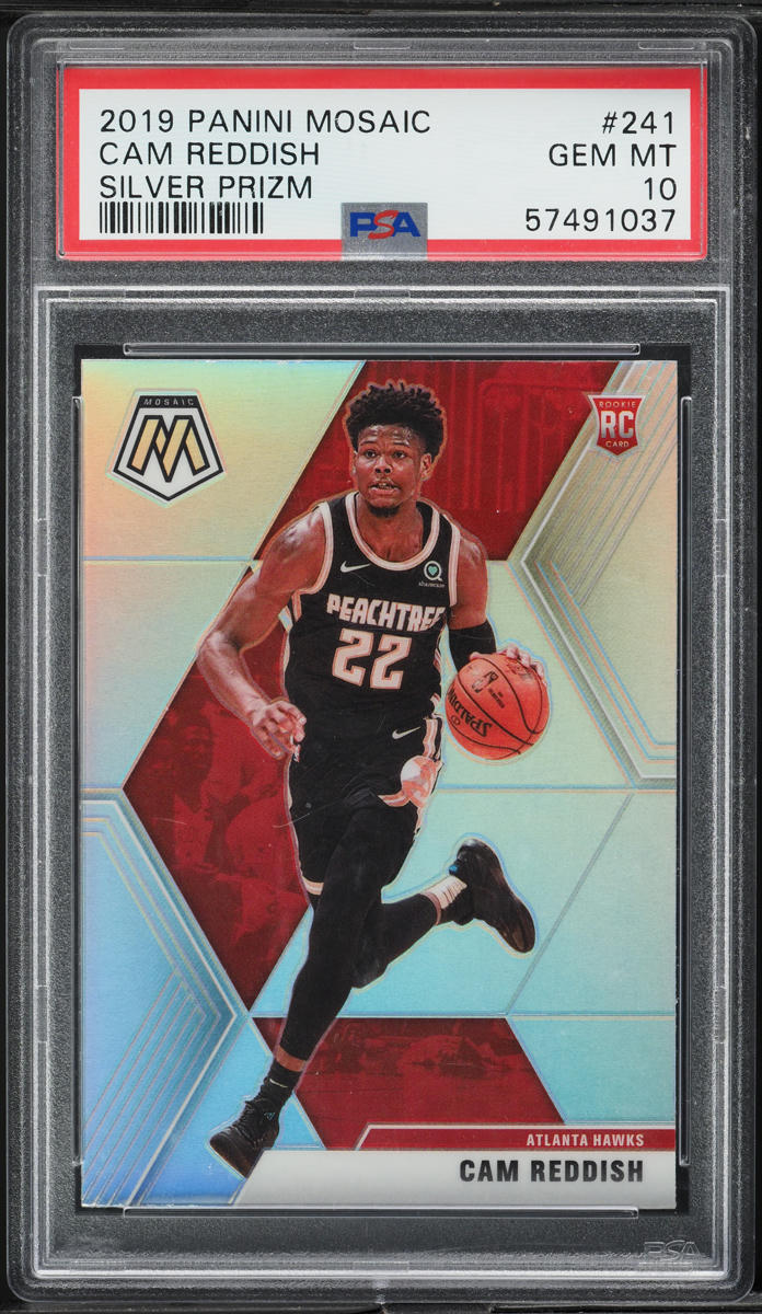 2019 Panini Mosaic Silver Cam Reddish ROOKIE #241 PSA 10 GEM MINT