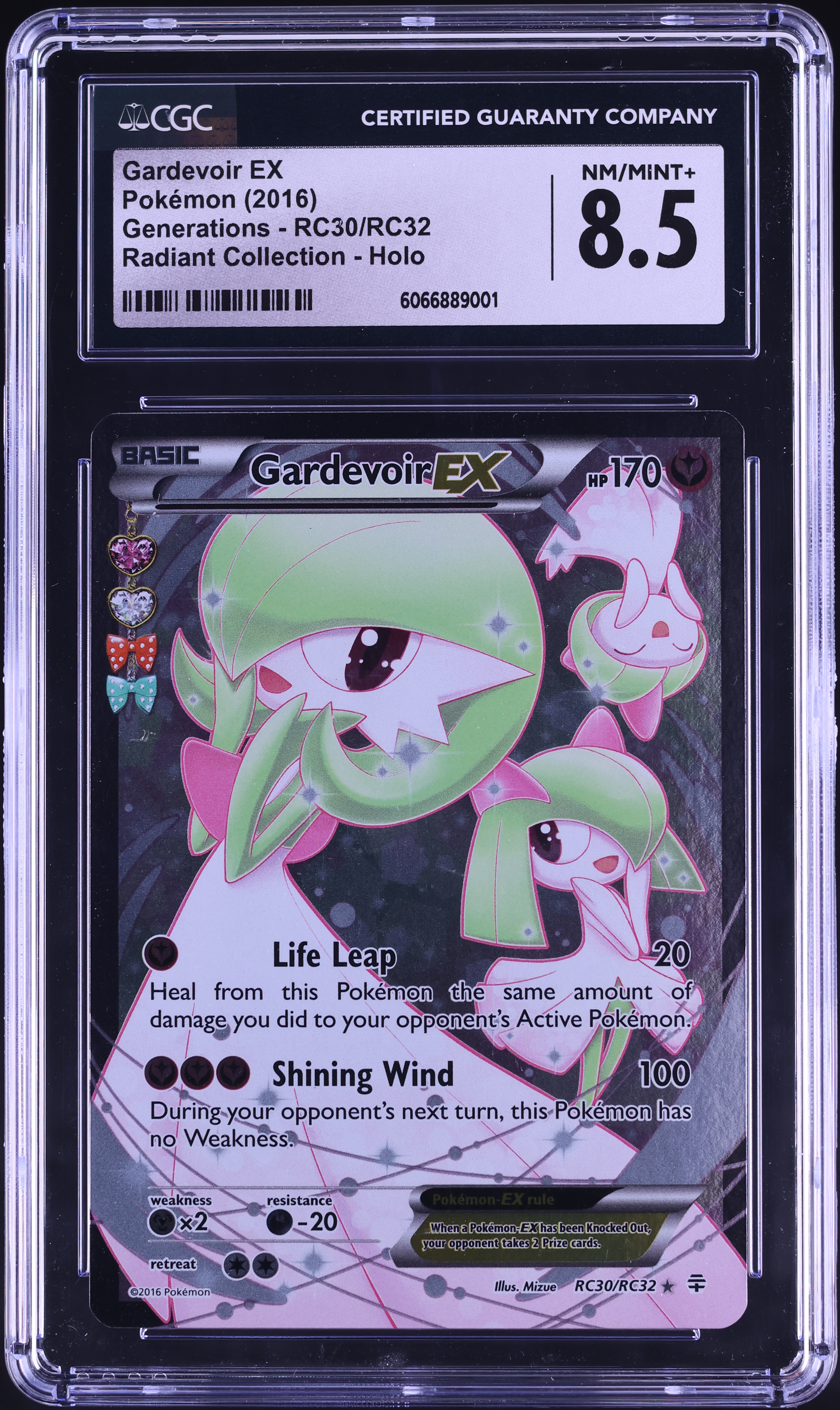 2016 Pokemon XY Generations Radiant Collection Gardevoir EX #RC30