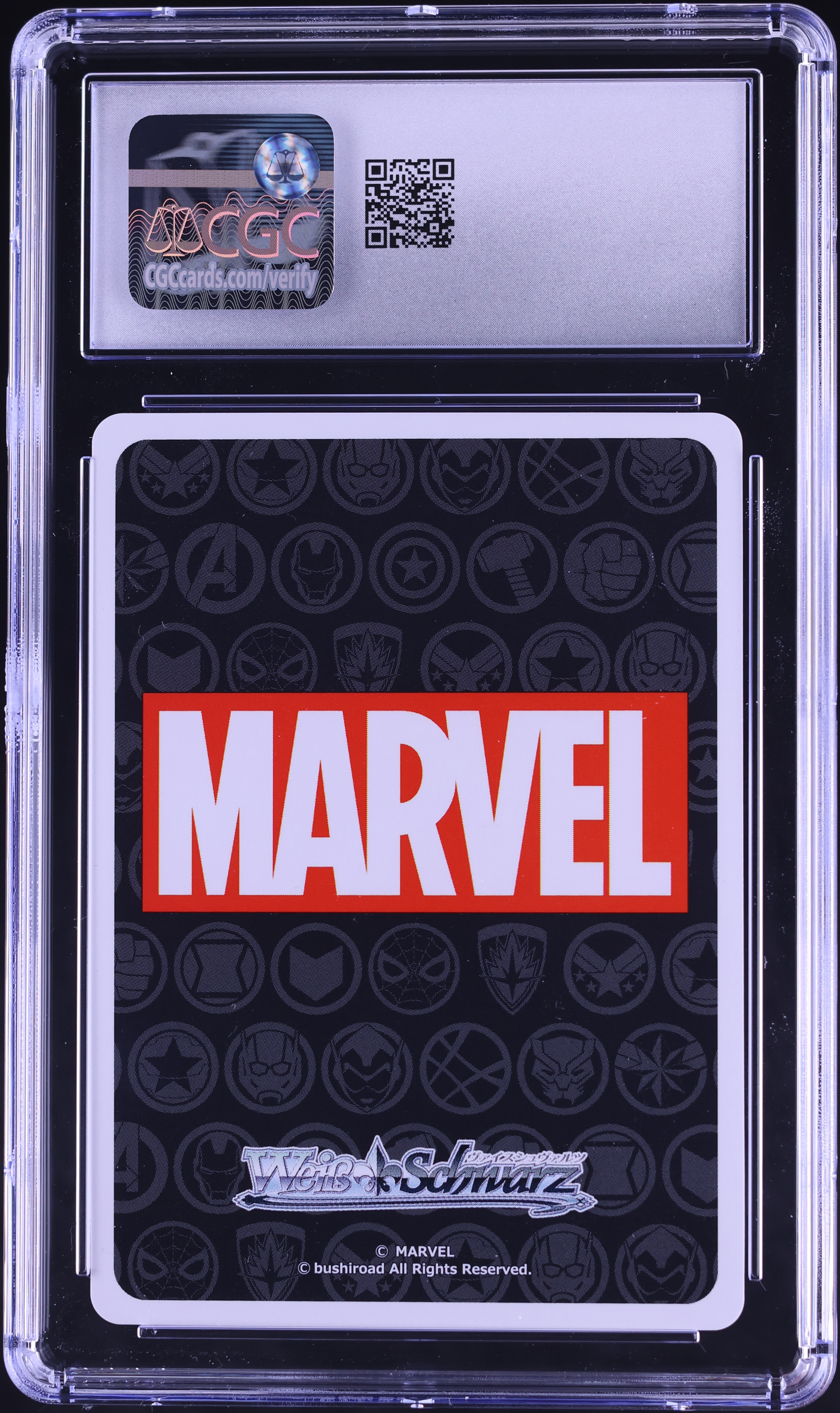 2021 Weiss Schwarz Japanese Marvel Captain America C #S89-094 CGC