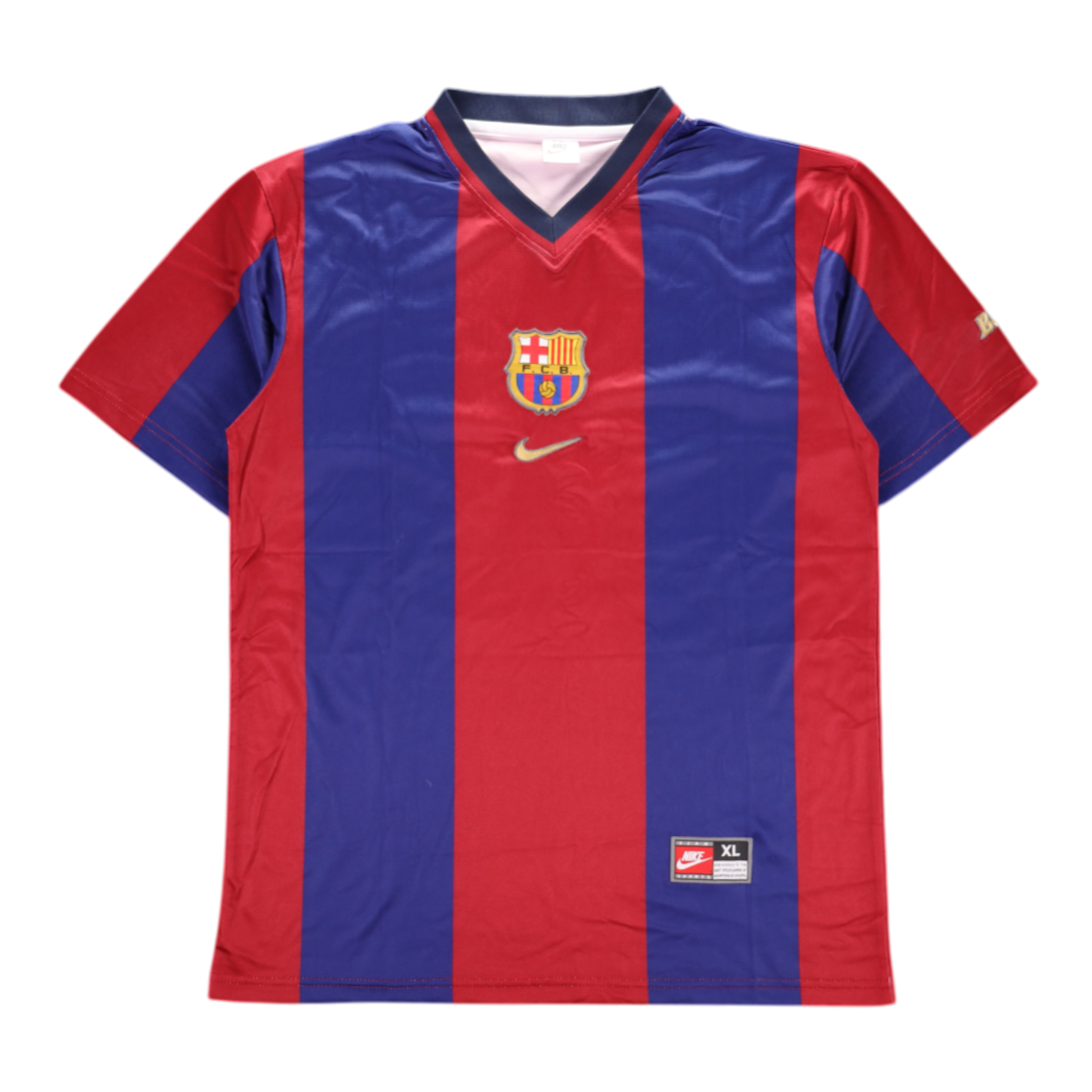 Rivaldo Ferreira Signed Autographed FC Barcelona Jersey - Beckett