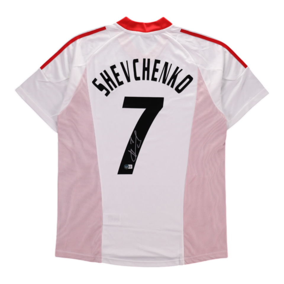 Andriy Shevchenko Signed Autographed AC Milan Jersey - Beckett AUTH