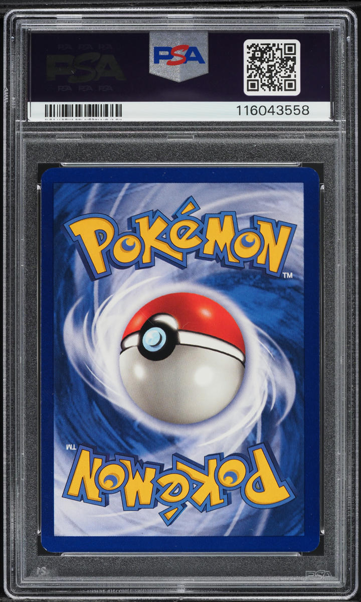 1999 Pokemon Base Set Shadowless 1st Edition Machop #52 PSA 9 MINT