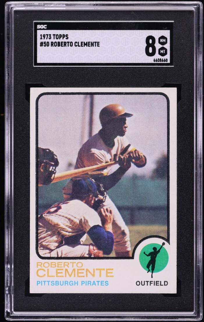 1973 Topps Roberto Clemente #50 SGC 8 NM-MT