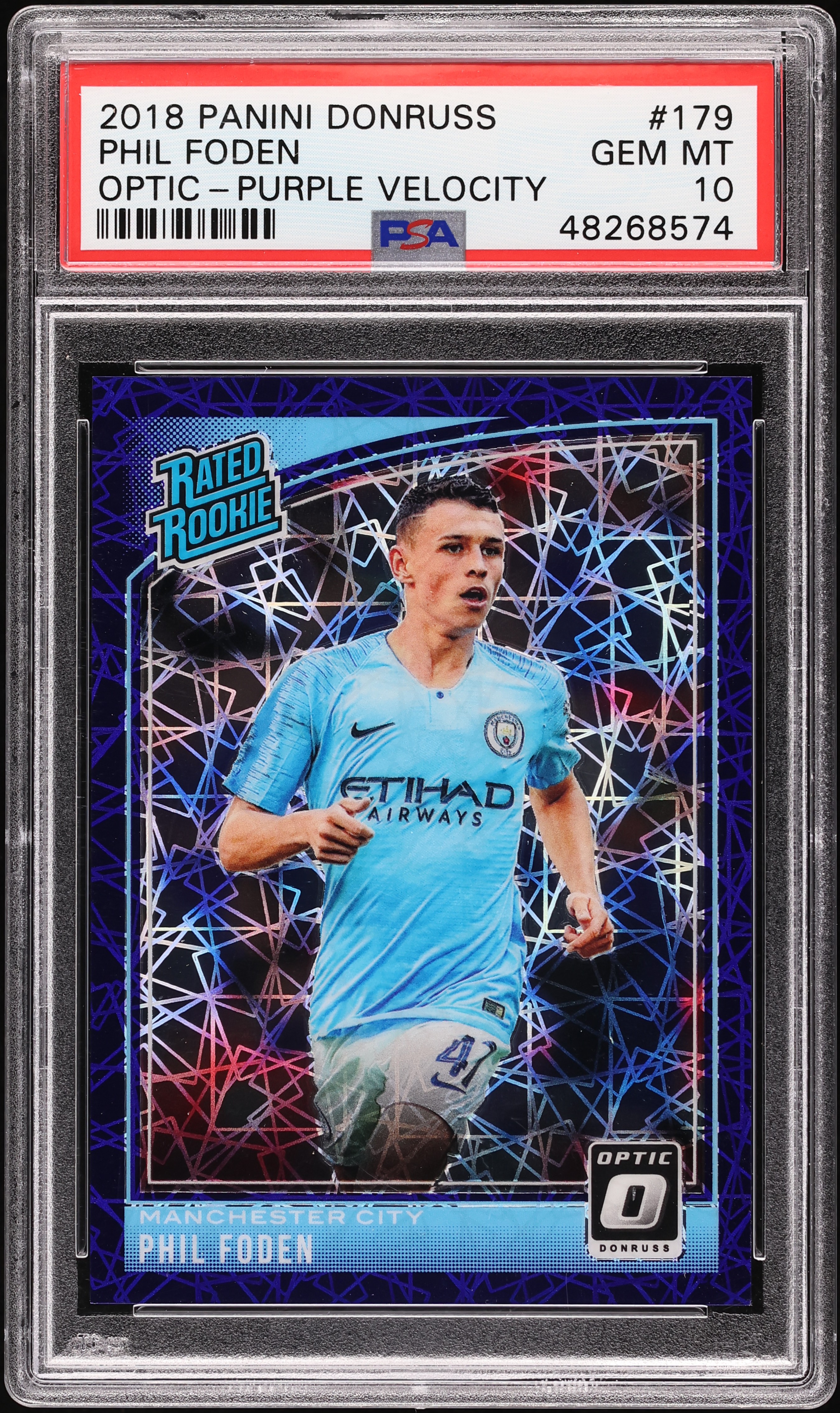 2017 WCCF Phil Foden フォデンRC PSA10 2017-18 Panini WCCF Phil Foden Rookie Card Manchester City England
