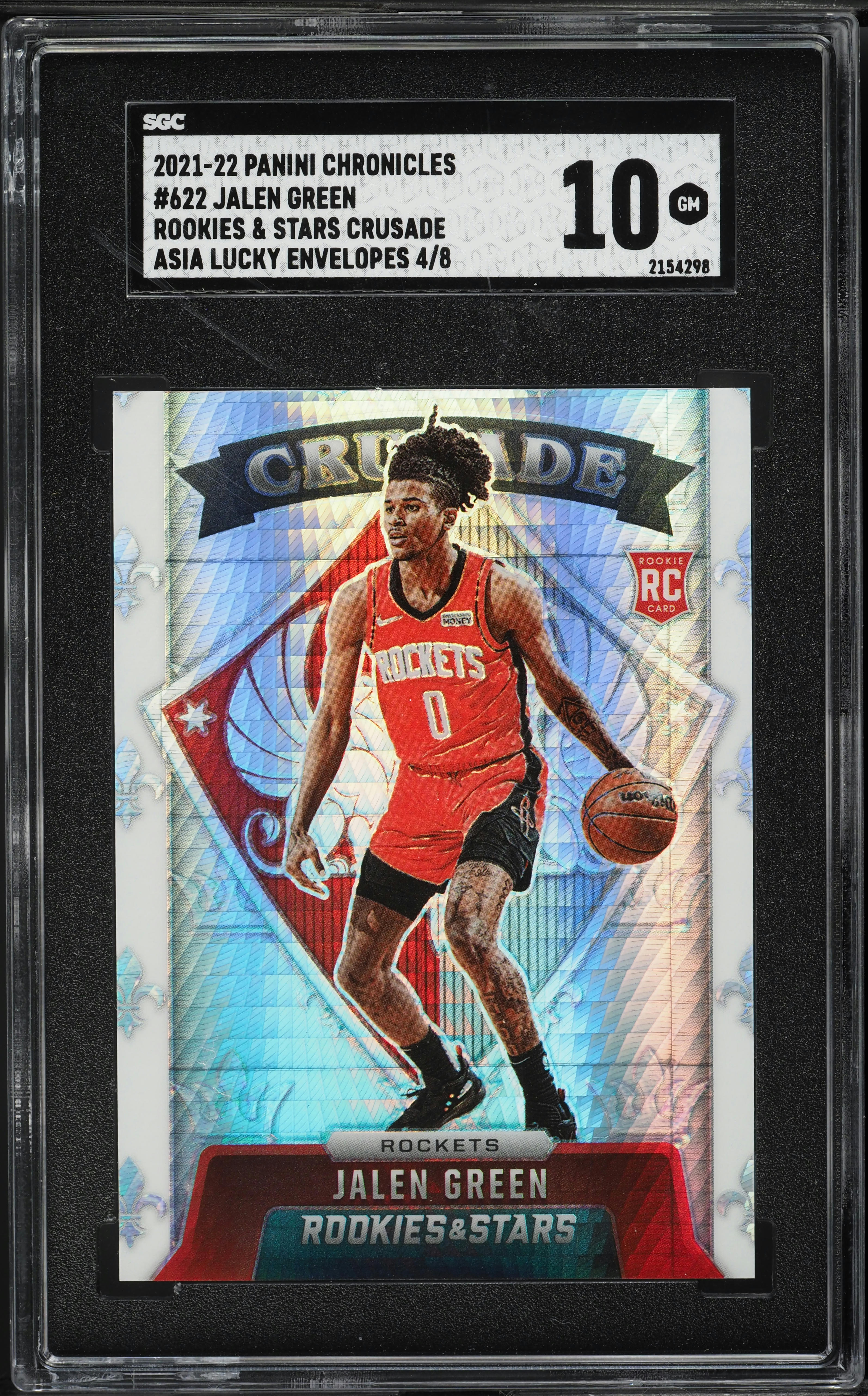 2021 Panini Chronicles R&S Crusade Asia Lucky Envelopes Jalen