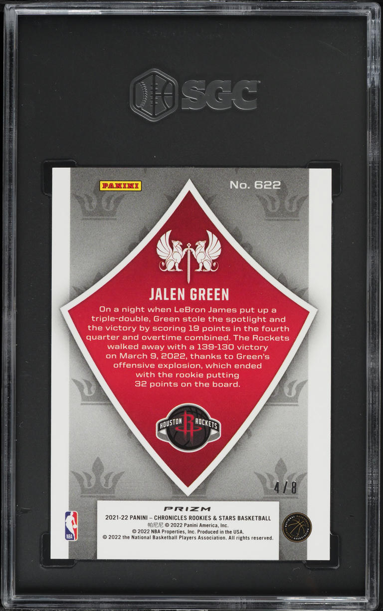 2021 Panini Chronicles R&S Crusade Asia Lucky Envelopes Jalen