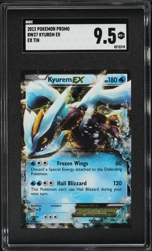 2025 Pokemon Japanese SV Black Bolt SAR Kyurem ex #168 PSA 10 GEM