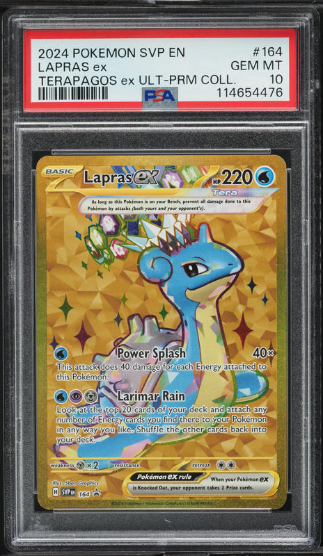lapras ex pokemon card value 032/142 Weakness Lightning 2 Resistance None None Retreat Cost Lapras ex - 019/102 Price