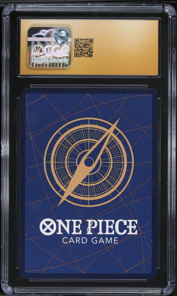 2022 One Piece Japanese Premium 25th Manga Art Nami #OP01-016 CGC 10 PRISTINE