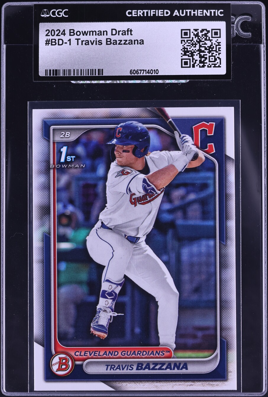 2024 Bowman Draft Travis Bazzana PROSPECT #BD-1 CGC AUTH