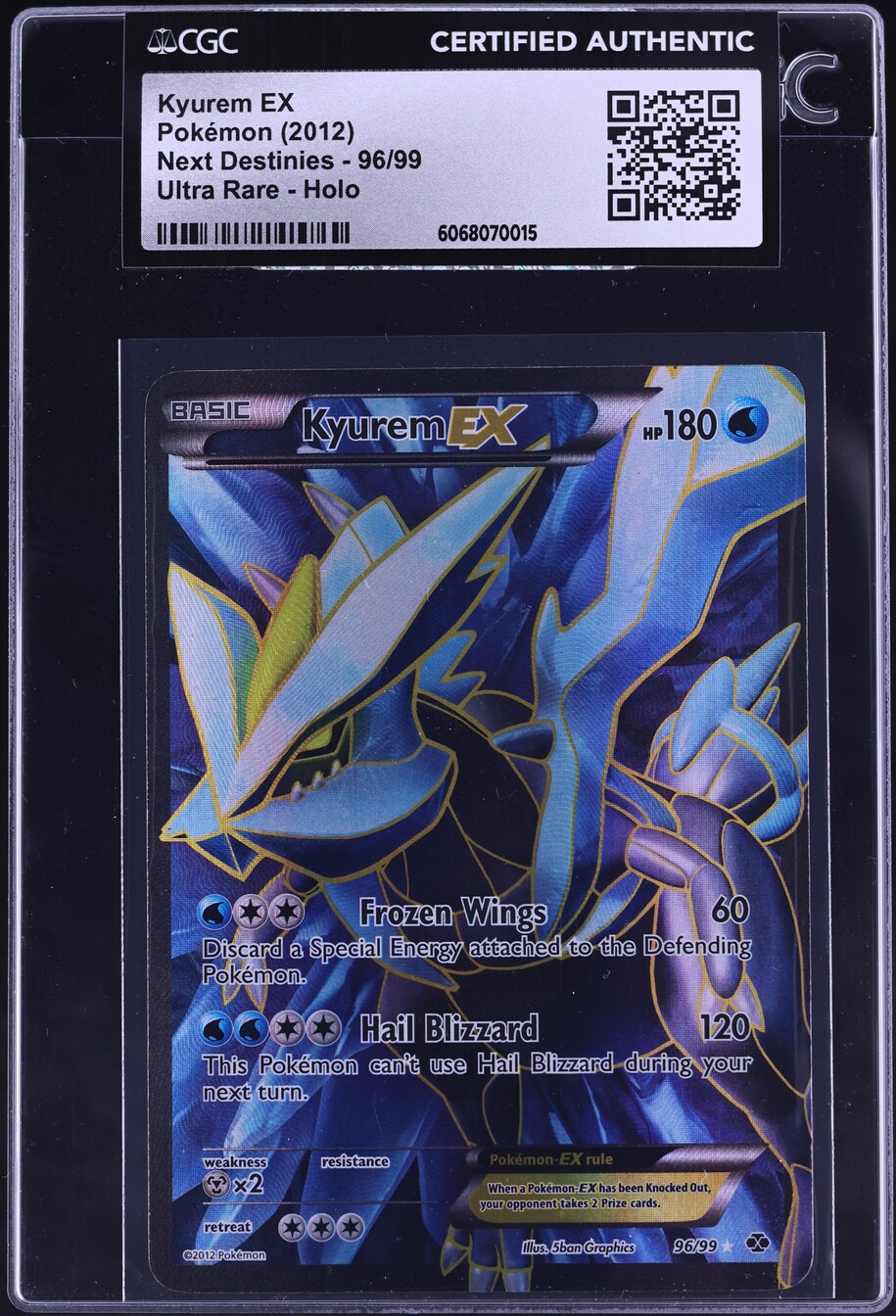 pokemon card kyurem ex full art Pokemon TCG - Kyurem EX Ancient Origins Full Art Holo Card 25/98 main image 1