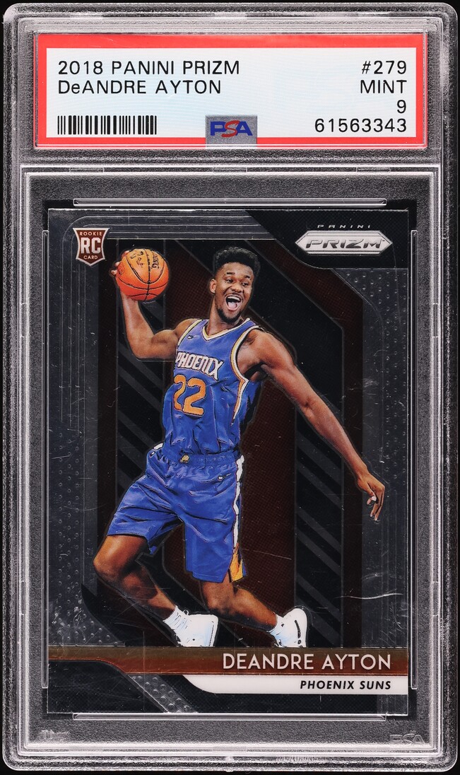2018 Panini Prizm DeAndre Ayton ROOKIE #279 PSA 9 MINT