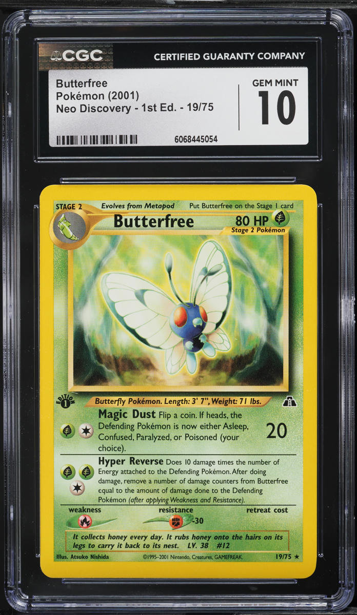 1995 butterfree pokemon card value cards 1st edition 33/64 Butterfree - SWSH08: Fusion Strike