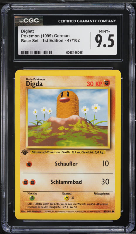 1999 diglett pokemon card Pokemon TCG Diglett 52/82 Team Rocket HP