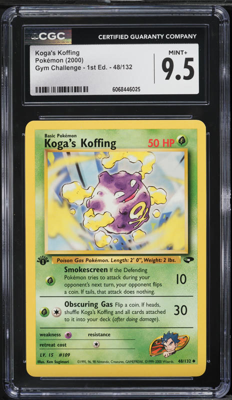 Pokemon Single Card TEAM ROCKET (Unlimited) - 58/82 : Koffing