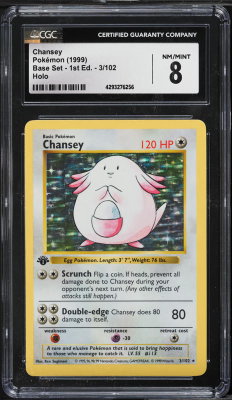 2019 Pokemon Japanese Playing Cards Old Maid Chansey CGC 10