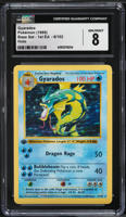 1999 Pokemon Base Set Shadowless 1st Edition Holo Gyarados #6 CGC 8 NM-MT  on Fanatics Collect
