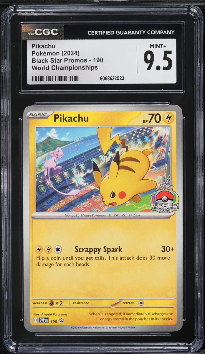gold pokemon card pikachu Pokemon Card】PIKACHU【-】(225/742) (MC) Japanese PSA10 – Fandom Tokyo main image 0