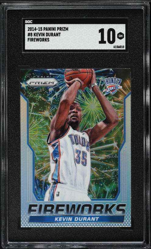 2014 Select Silver Prizm Kevin Durant #70 PSA 10 GEM MINT on