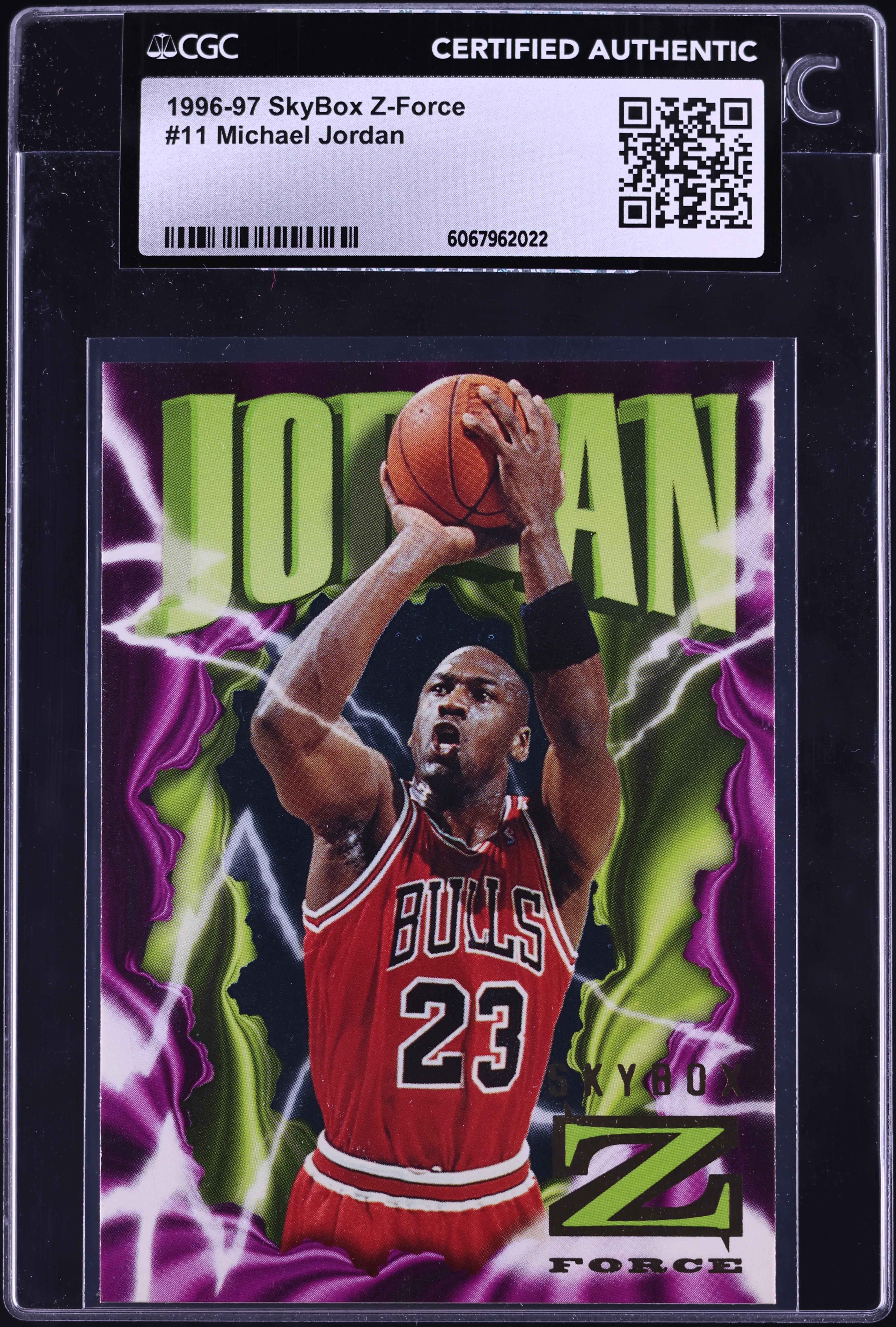 MICHAEL JORDAN Michael Jordan 1996-97 Skybox EX-2000 ☆ マイケル