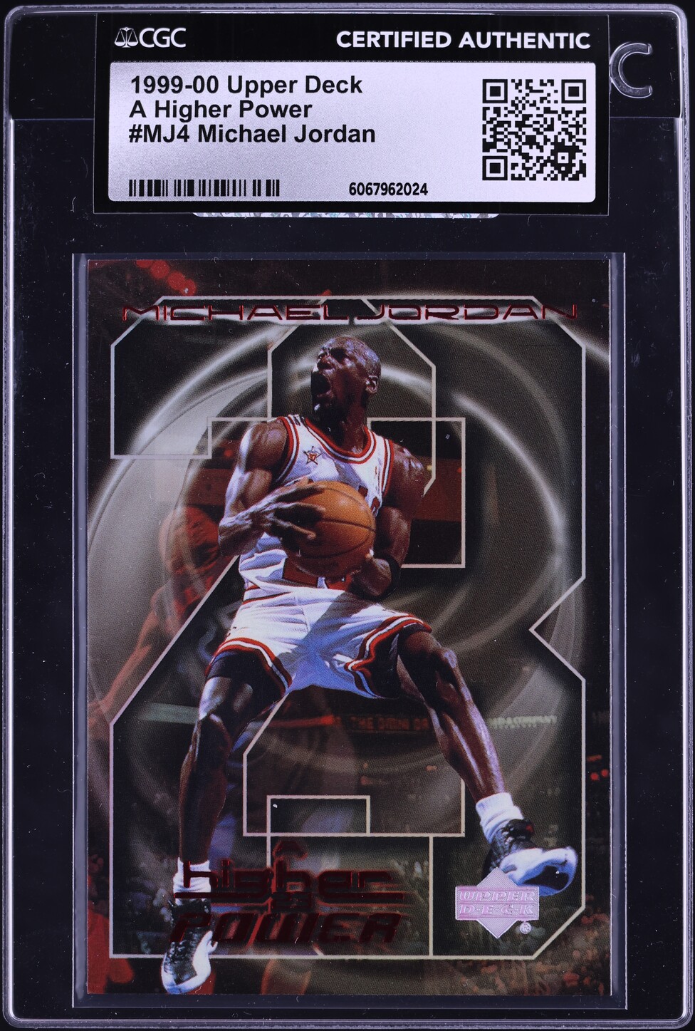 1999 Upper Deck A Higher Power Michael Jordan #MJ4 CGC AUTH