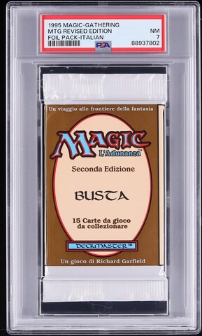 1994 Magic The Gathering MTG Revised Edition Plastic Pack PSA 8 NM-MT on  Fanatics Collect