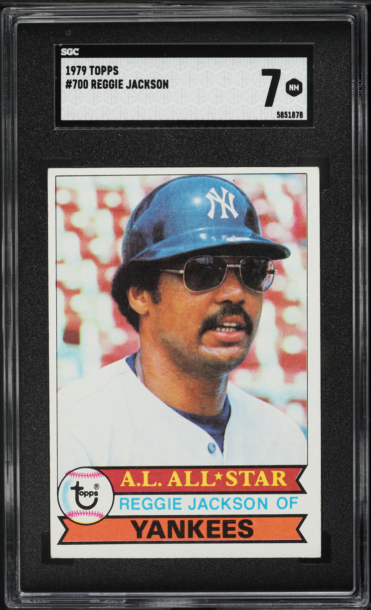 1979 Topps Reggie Jackson #700 SGC 7 NRMT