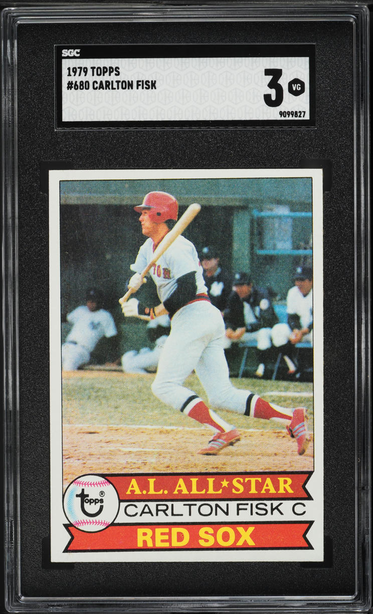 1979 Topps Carlton Fisk #680 SGC 3 VG