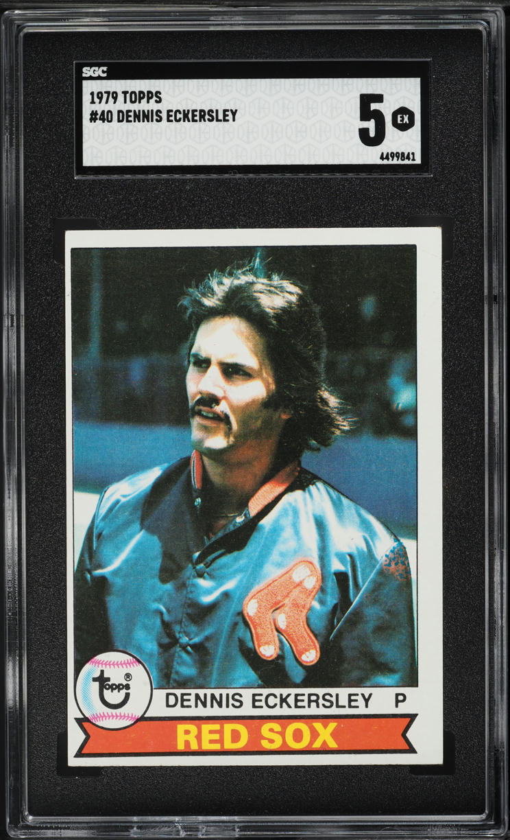 1979 Topps Dennis Eckersley #40 SGC 5 EX