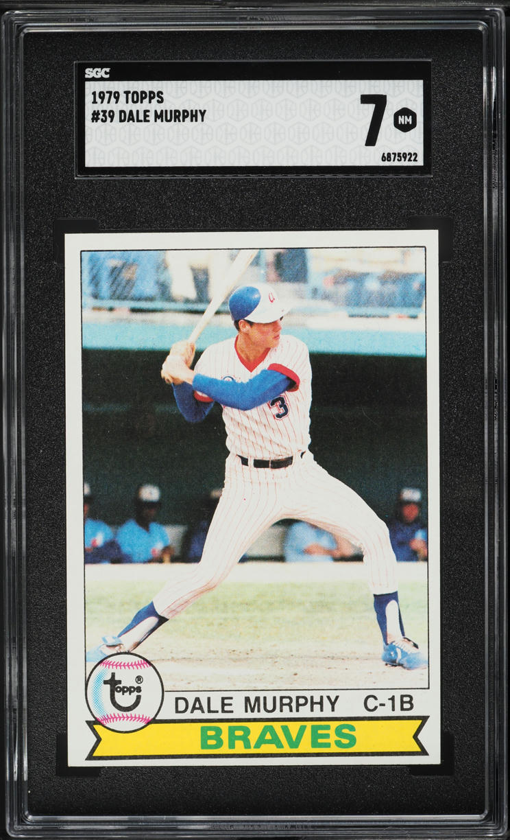 1979 Topps Dale Murphy #39 SGC 7 NRMT