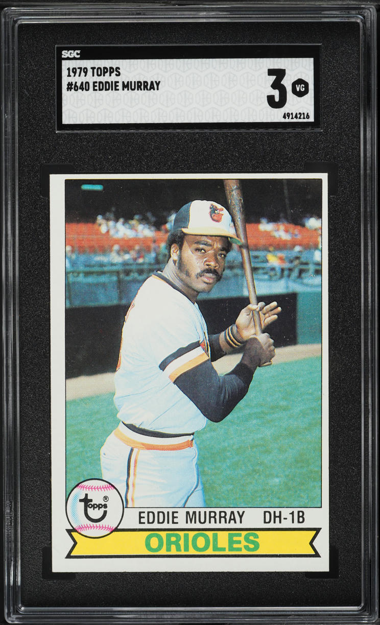 1979 Topps Eddie Murray #640 SGC 3 VG