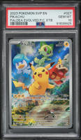 2023 Pokemon SV Paldea Evolved Pokemon Center ETB Full Art Pikachu