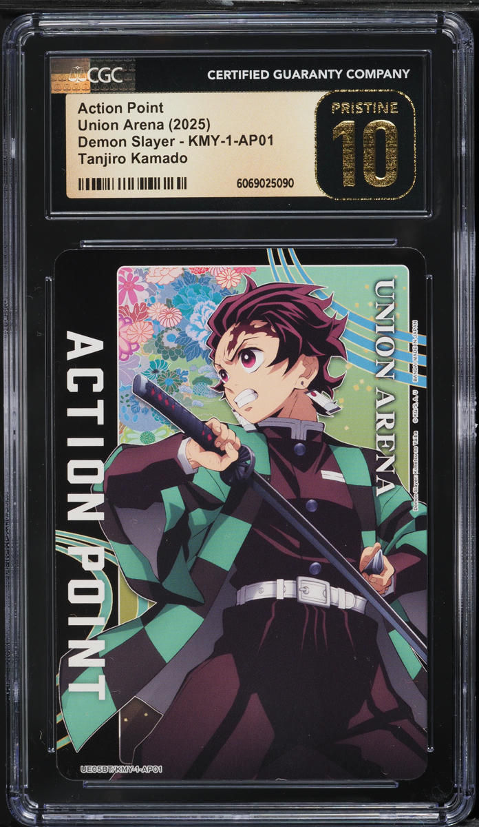 2025 Union Arena Demon Slayer Tanjiro Kamado Action Point CGC 10
