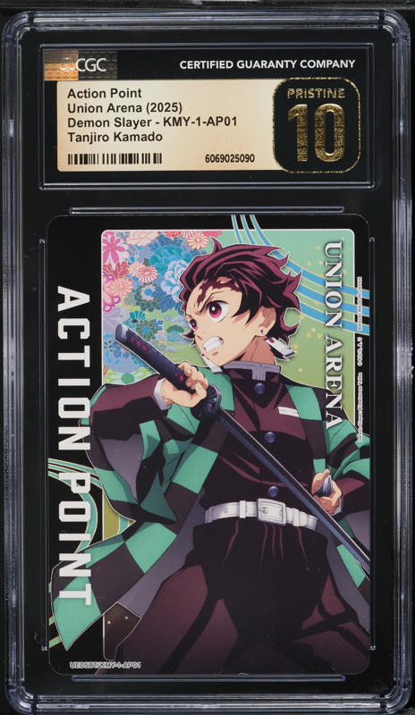 2025 Union Arena Demon Slayer Tanjiro Kamado Action Point CGC 10