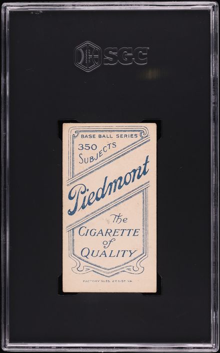 ty cobb piedmont tobacco card T206 350 BLUE BACK RED PORTRAIT (PSA) PR 1 1909-11 T206 Ty Cobb RED