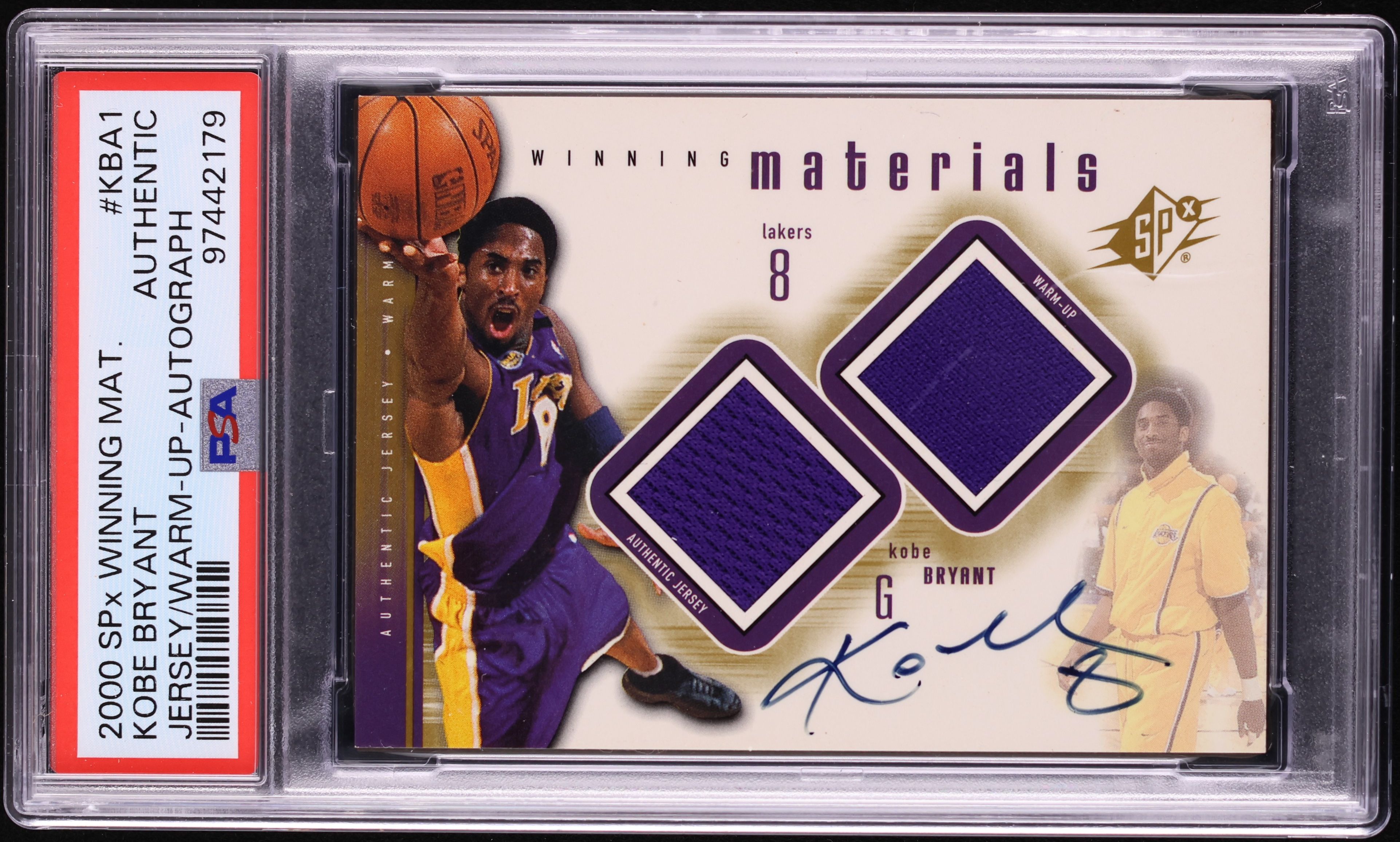2000 Upper Deck SPX COBE BRYANT コービー・ブライアント NBA W 