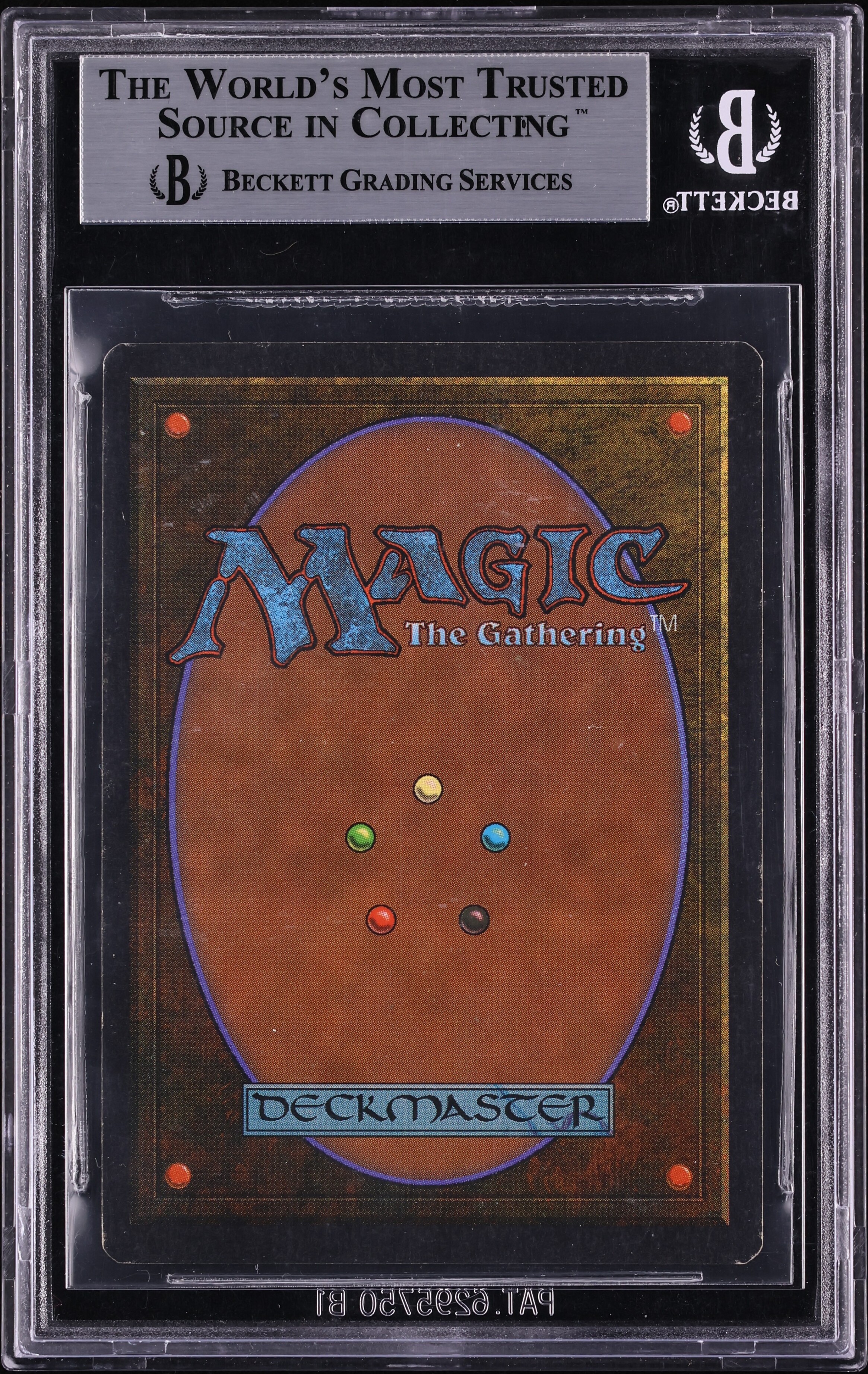 1993 Magic The Gathering MTG Unlimited Mox Jet BGS 8.5 NM-MT+ on