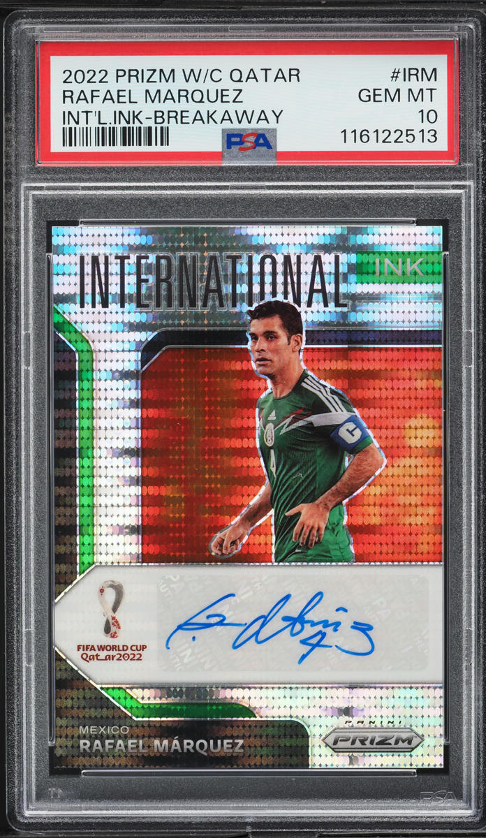 PSA10 2022 Panini Prizm World Cup Jurgen Klinsmann Manga Case Hit 