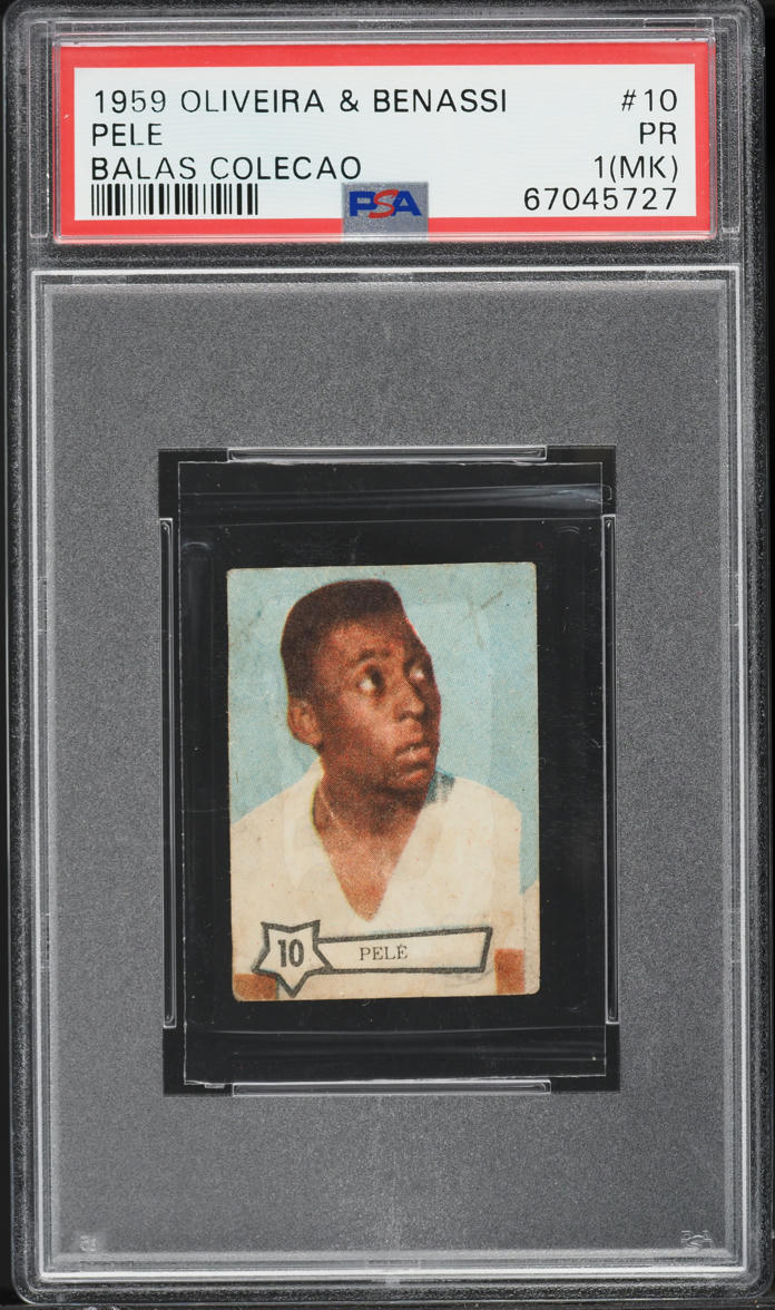 1959 Oliveira & Benassi Balas Colecao Pele #10 PSA 1(mk) PR