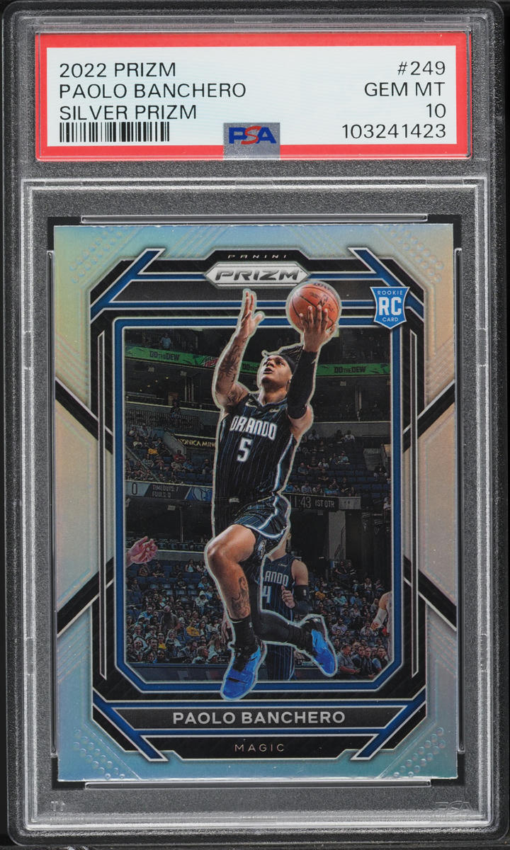 2022 Prizm Paolo Banchero Silver #249 PSA 10 | Card Ladder