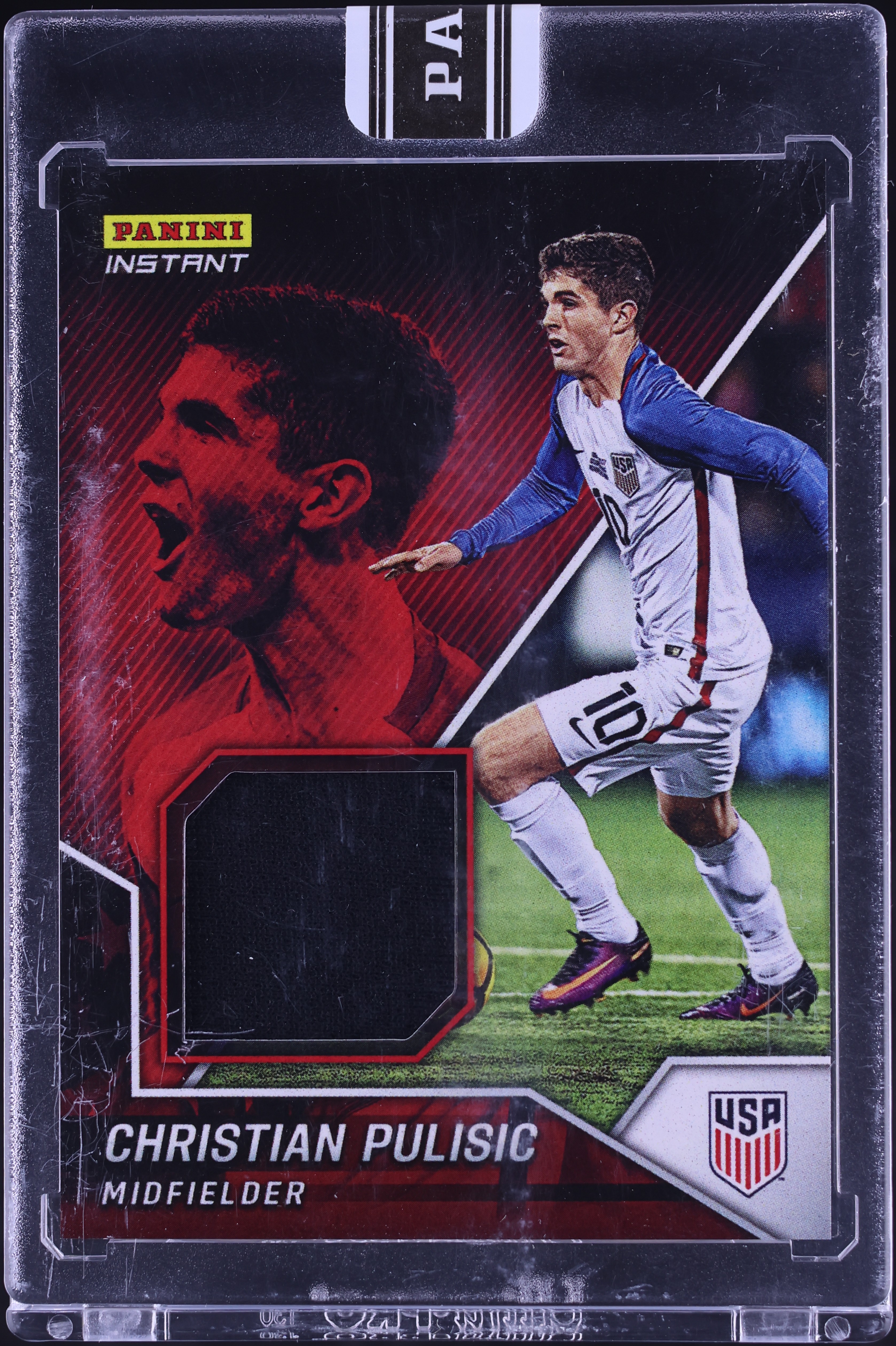 クリスチャン・プリシッチ Christian Pulisic Panini 2022 Panini FIFA World Cup Christian Pulisic Purple Parallel